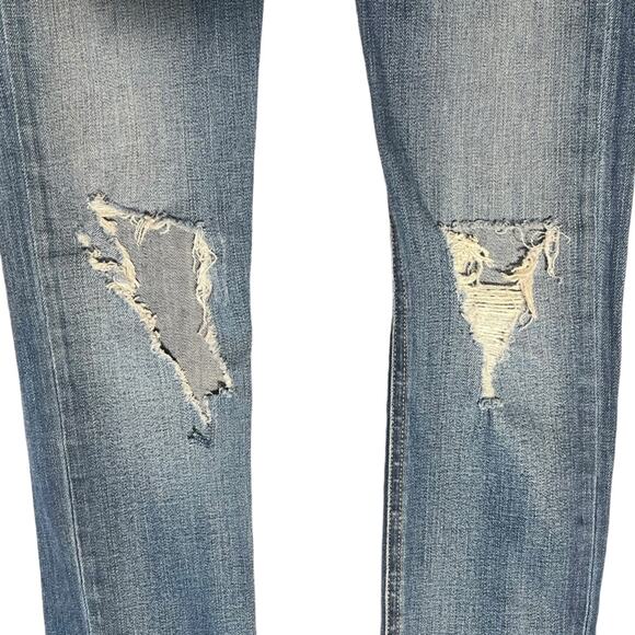 NWT rag & bone Mid Rise Skinny Jean in Carmine Medium Blue sz 24 Revolve Stretch - Picture 4 of 13